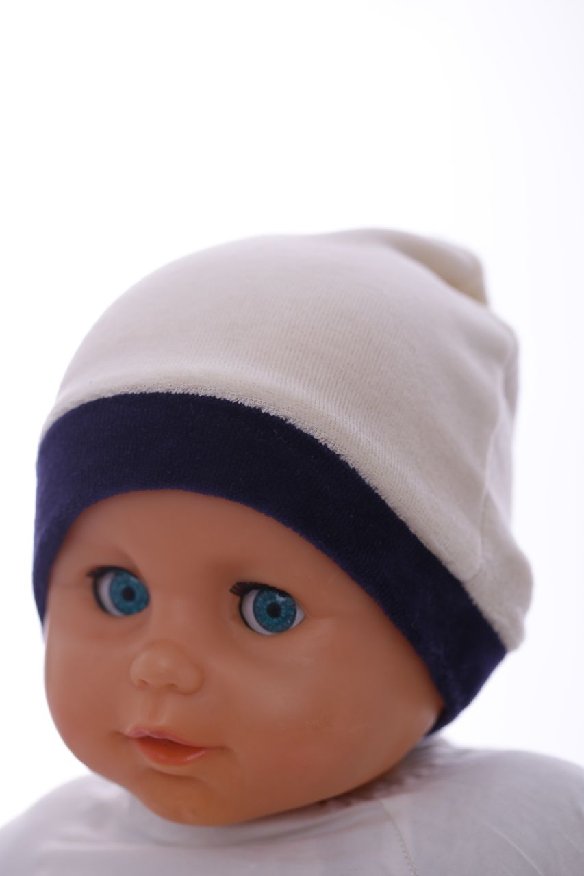 шапка велюр для хлопчика Kayra Baby