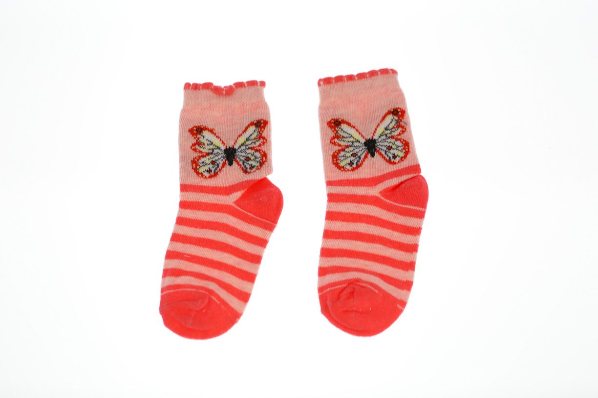 Шкарпетки з Метеликом для дівчинки MiniPapi