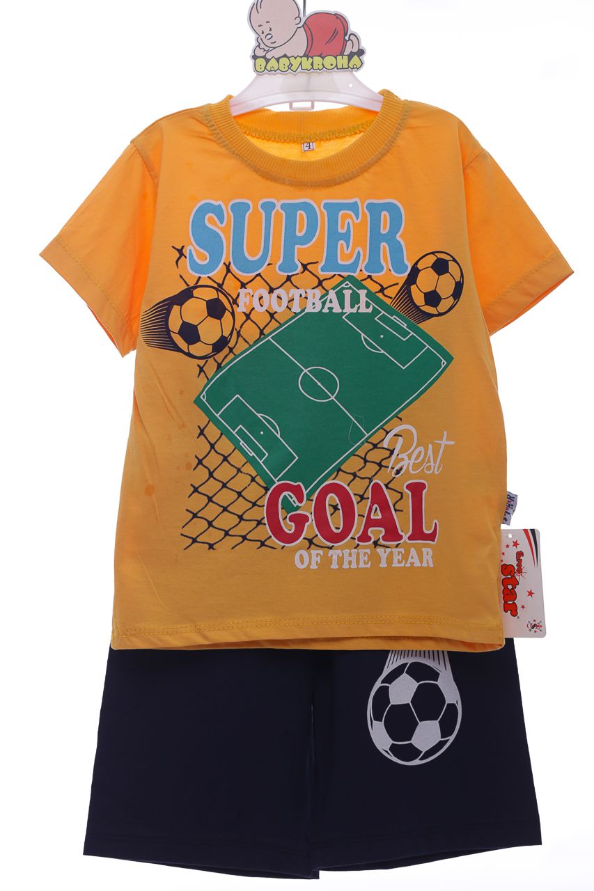 Шорты + футболка футбол для мальчика MiniPapi