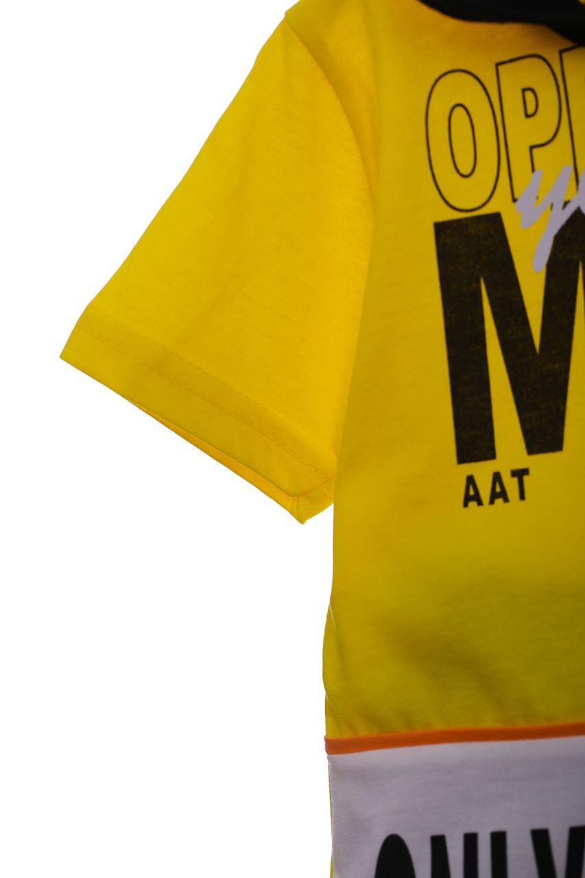 Шорти з трикотажними футболками Beboo Спорт жовті для хлопчика Beboo